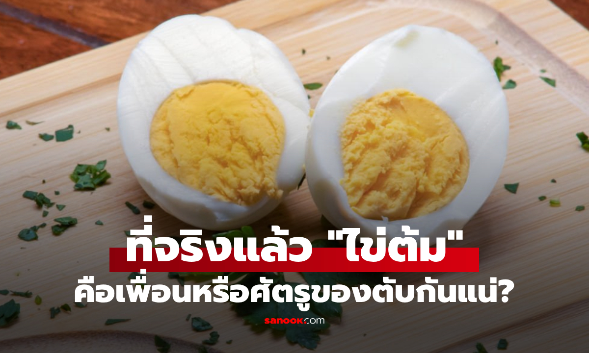 หมอเฉลย “ไข่ต้ม” กินทุกวัน ดีหรือร้ายต่อตับ? หลายคนยังสับสน สรุปชัดใครเข้าใจผิด!