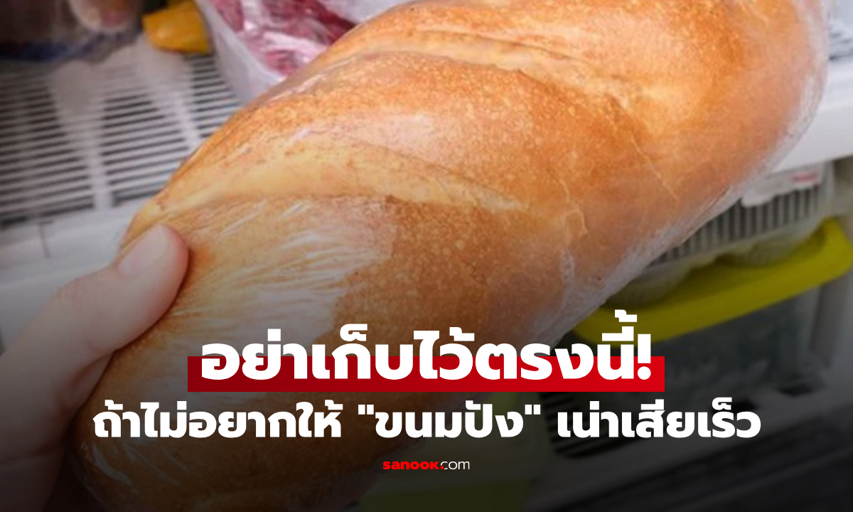“ราชาขนมปัง” เตือน! ไม่อยากหมดอร่อย อย่าเก็บไว้ที่นี่เด็ดขาด คนไทยทำผิดมาตลอด?